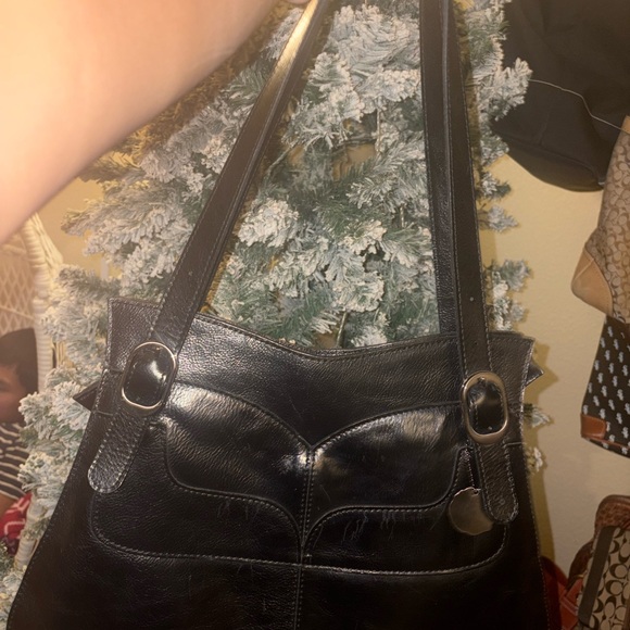 Patricia Nash Leather Parigi Pieced Shopper - Picture 6 of 8